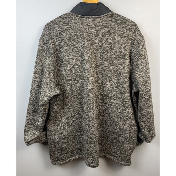 Eddie Bauer Men's 1/4 Quarter Zip Radiator Fleece Pullover Sweater Size 2XL Gray - Picture 6 of 10